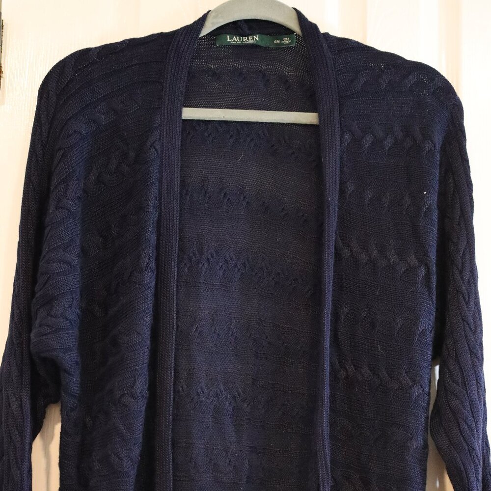 Ralph Lauren Navy Sweater Size S/M